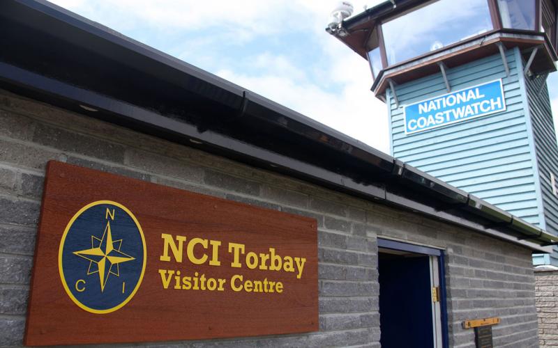 NCI Torbay entrance plaque